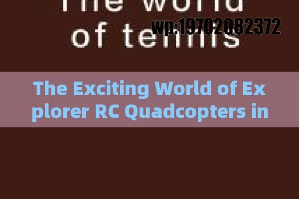 The Exciting World of Explorer RC Quadcopters in the USA