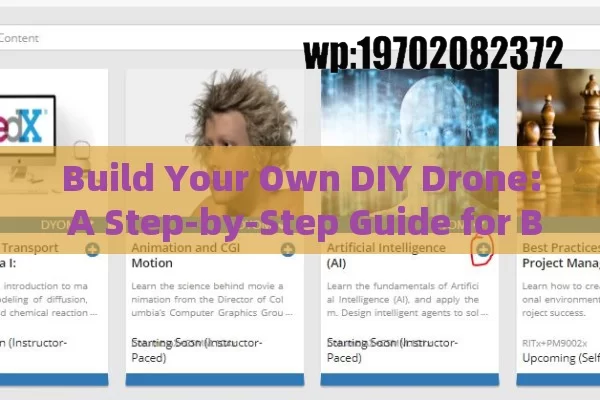 Build Your Own DIY Drone: A Step-by-Step Guide for Beginners and Enthusiasts