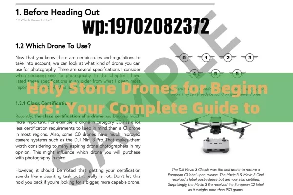 Holy Stone Drones for Beginners: Your Complete Guide to Taking Flight